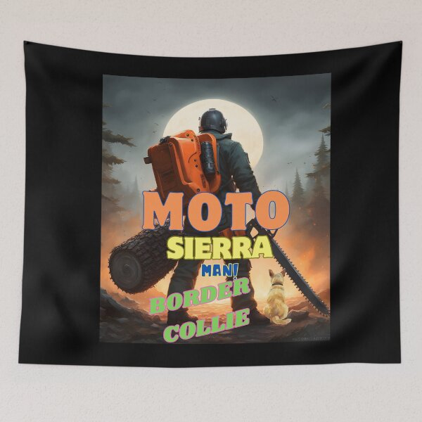 Item preview, MOTO SIERRA MAN BORDER COLLIE designed and sold by carlos crane.