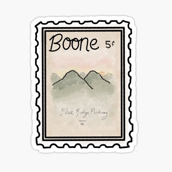 Item preview, Boone NC Stamp designed and sold by madebyLizm.