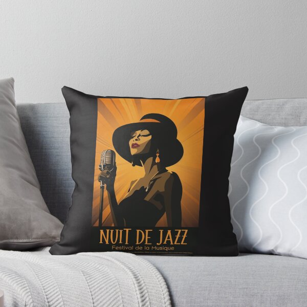 Item preview, Nuit de Jazz designed and sold by GoodOldVintage.