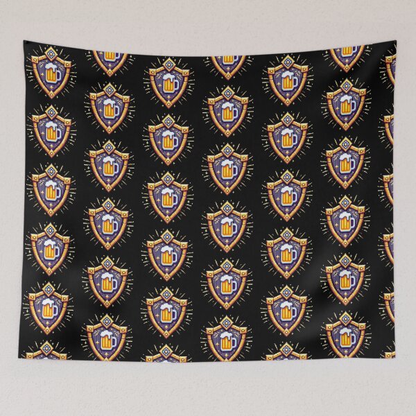 Item preview, Shield of Beer Pixel Art designed and sold by DakaPixelArt.