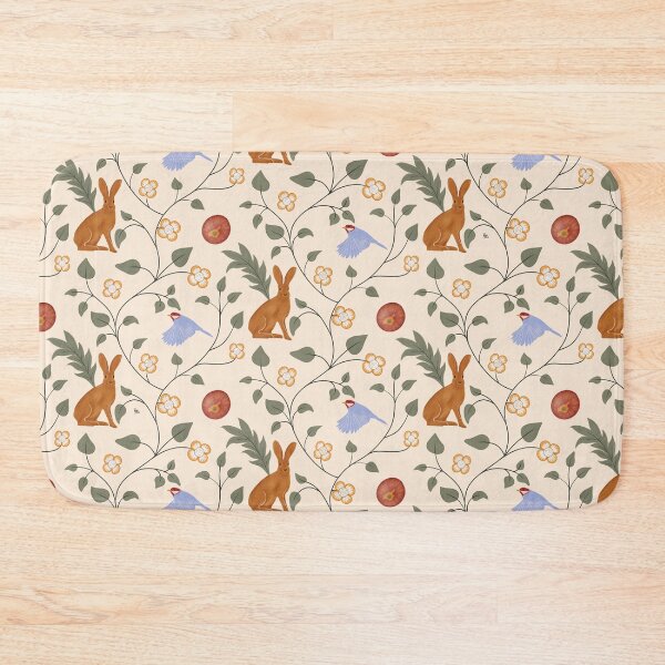 Item preview, Tapestry of Forest Rabbits designed and sold by LauRoxan.