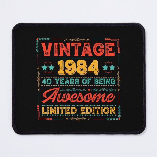 Item preview, Vintage 1984 Made in 1984 40th Birthday 40 Years Old designed and sold by Blok45.