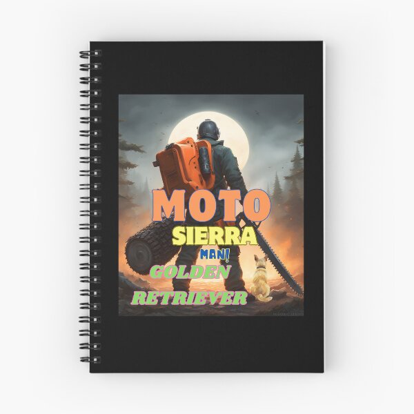 Item preview, MOTO SIERRA MAN GOLDEN RETRIEVER designed and sold by carlos crane.