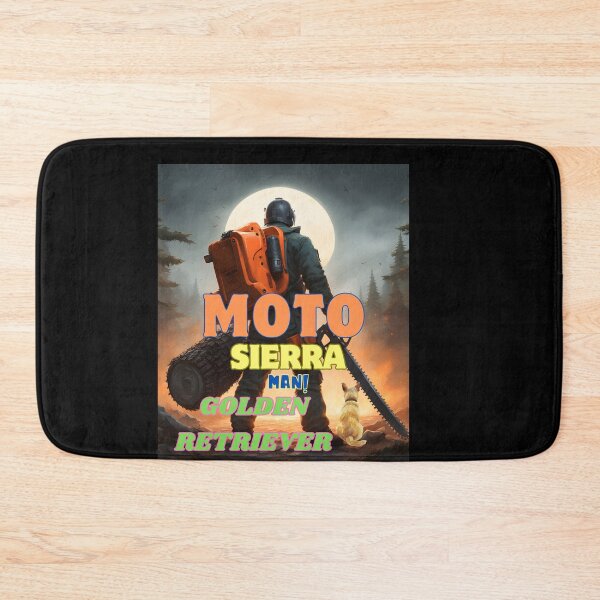 Item preview, MOTO SIERRA MAN GOLDEN RETRIEVER designed and sold by carlos crane.