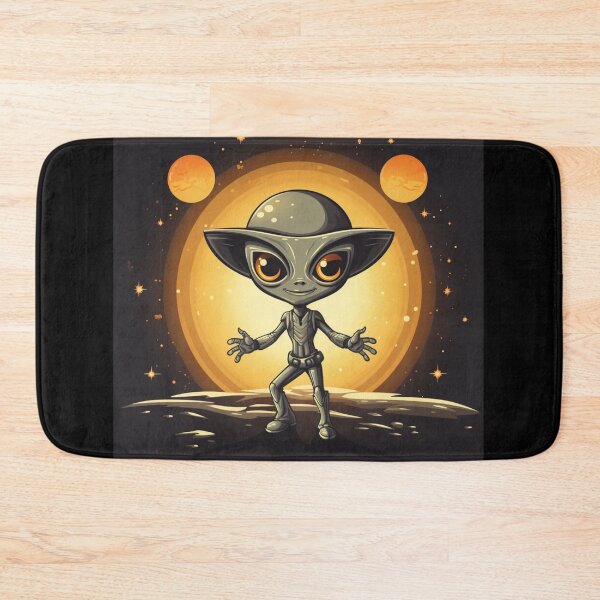 Item preview, Grey Female Alien in the Stars designed and sold by Gritz - Photographer, AI Artist.