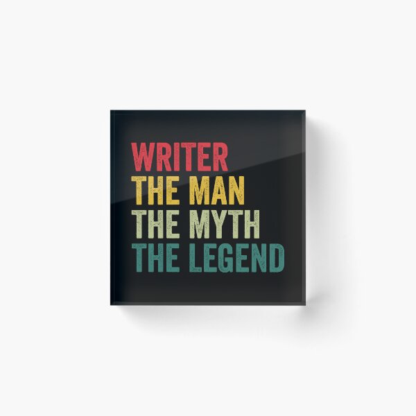 Item preview, Writer Mens Gift, Man Myth Writer Legend, Writer Fathers Day designed and sold by vzrnmichsudops.