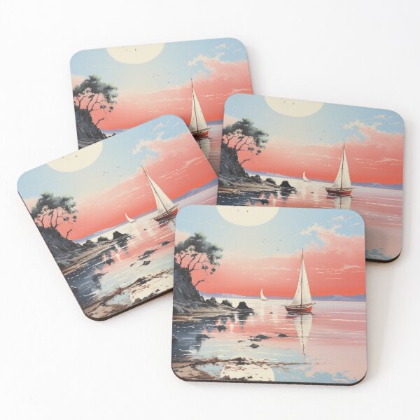 Item preview, Sailboat Nautical Art designed and sold by ArtHouseNiklas.