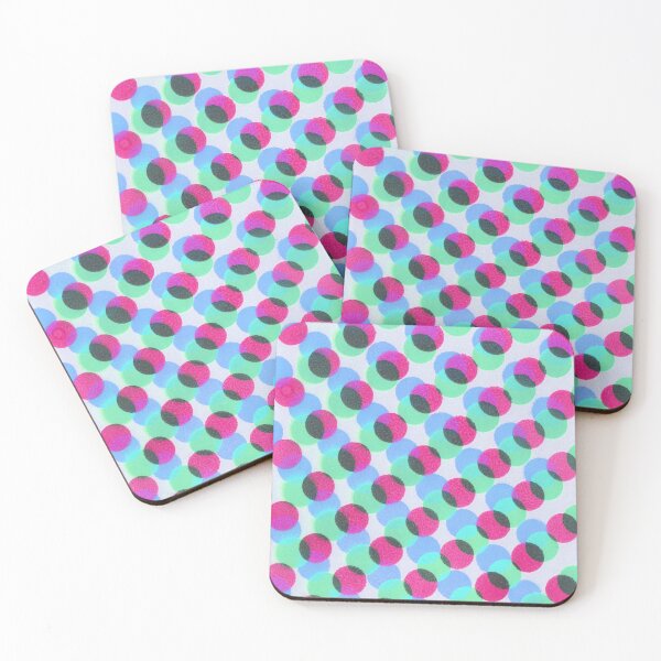 Item preview, Dot on the Move - Violet/BlueViolet/Magenta/BlueGreen designed and sold by Brandon Anschultz.