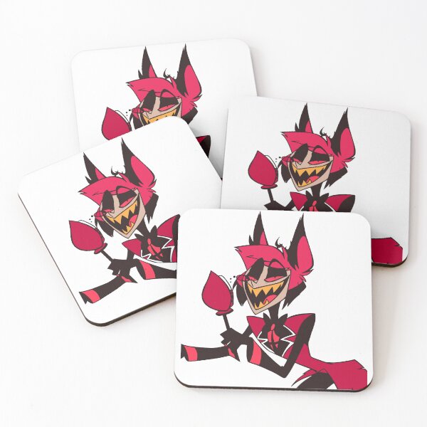 Item preview, Hazbin Hotel - Alastor with red rose designed and sold by AhmedTheMaker.