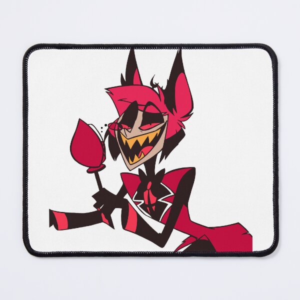 Item preview, Hazbin Hotel - Alastor with red rose designed and sold by AhmedTheMaker.