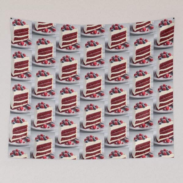 Item preview, Red Velvet Cake Slice designed and sold by JoyPhotoArt.