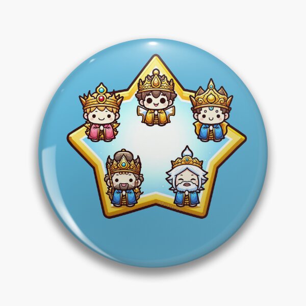 Item preview, The Five Wisdom Kings - Buddhist gods designed and sold by PickledjoArt.