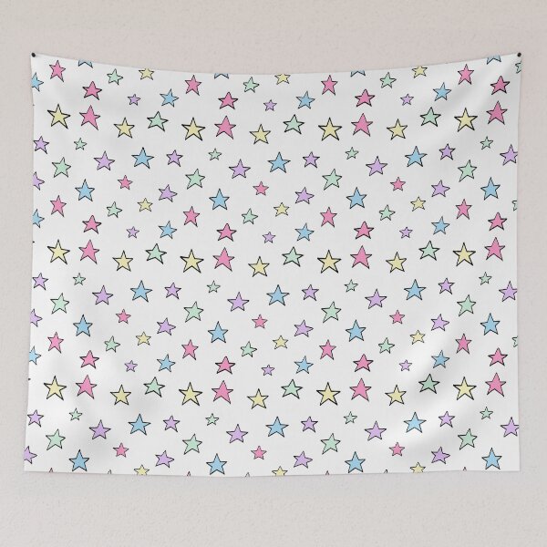 Item preview, pastel rainbow stars pack designed and sold by hellenjellen.