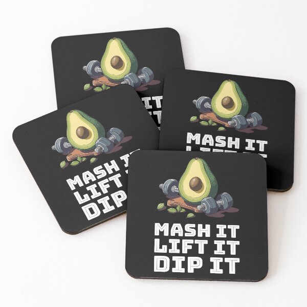 Item preview, Mash it, Lift it, Dip it Avocado Gym TShirt designed and sold by LoganMason24.