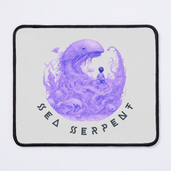 Item preview, Sea serpent blue designed and sold by Weknes.
