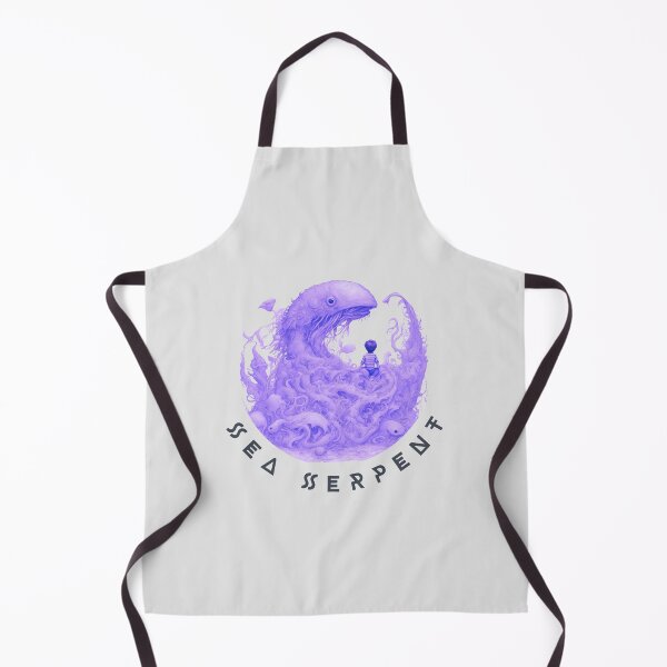 Item preview, Sea serpent blue designed and sold by Weknes.