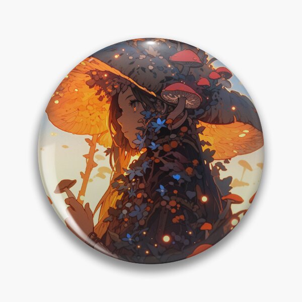 Item preview, Mushroom Witch designed and sold by taoistviking.
