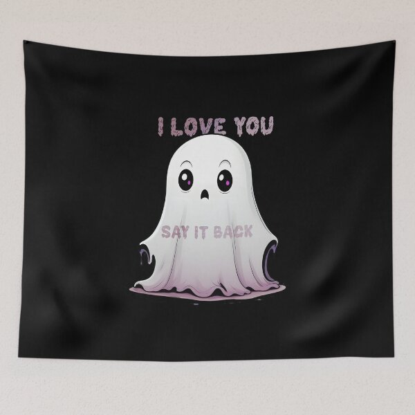 Item preview, Ghostly Companion: Wear Your Emotions | I Love You Say It Back designed and sold by Djicooo.