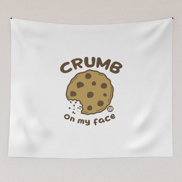 Item preview, CRUMB ON MY FACE COOKIE designed and sold by TODD GOLDMAN.