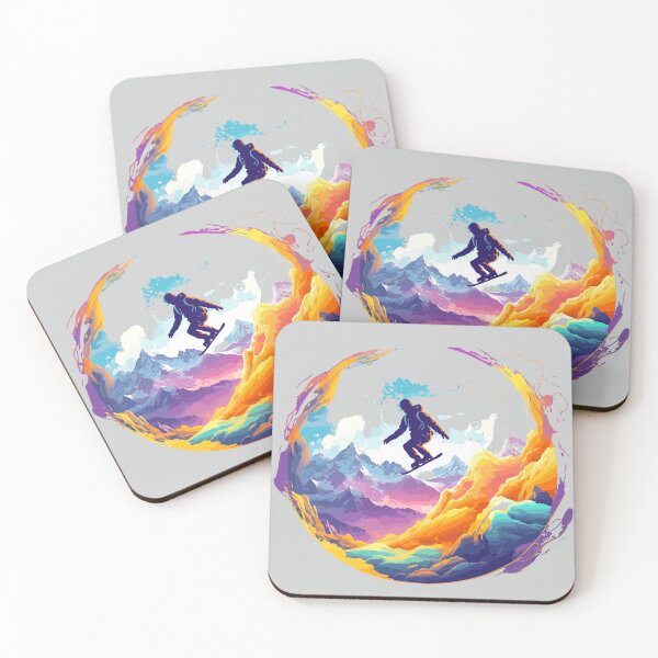 Item preview, The Mountain Maverick: Shredding the Winter Dreamland - Snowboarding designed and sold by MindfulVisionz.