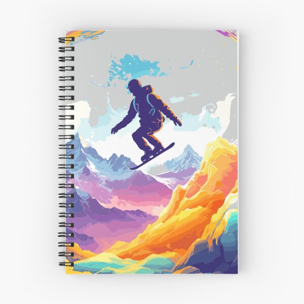 Item preview, The Mountain Maverick: Shredding the Winter Dreamland - Snowboarding designed and sold by MindfulVisionz.