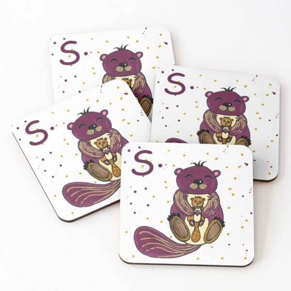 Item preview, Sea Otter unusual animal childrens alphabet collection designed and sold by CherylBee1.