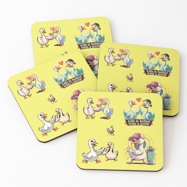 Item preview, La vida es mejor con los gansos designed and sold by box-artshop.