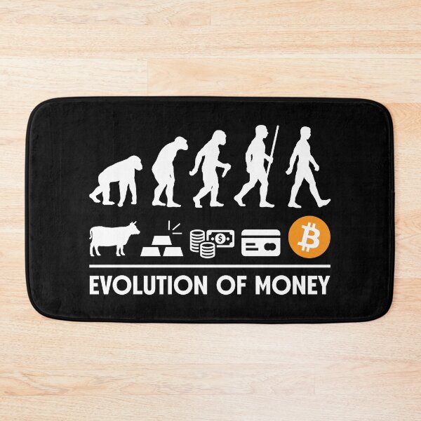 Item preview, Bitcoin evolution of money designed and sold by TheBitcoinStore.