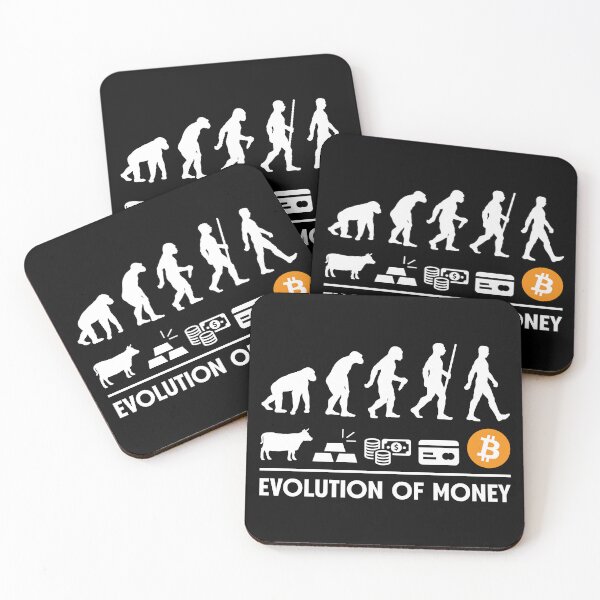 Item preview, Bitcoin evolution of money designed and sold by TheBitcoinStore.