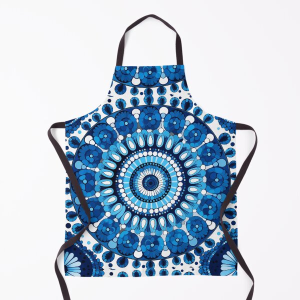 Item preview, Hippy Blue Circle  designed and sold by Woop Woop .