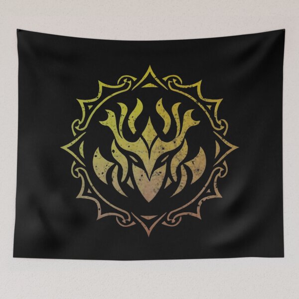 Item preview, Knight Grunge Elegance - Mythical Gold Emblem designed and sold by DragonRealms.