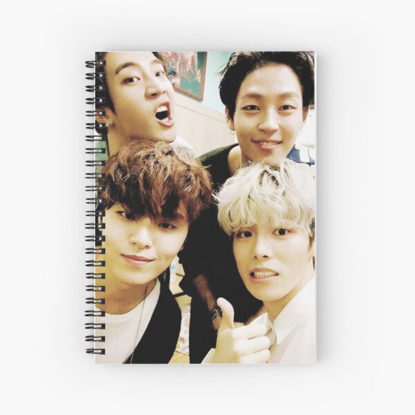 Kim Woosung Spiral Notebooks Redbubble