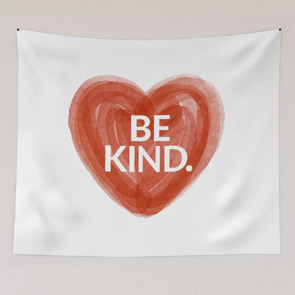 Item preview, Spread kindness with this "Be Kind" heart tee!  designed and sold by SorryFrog.