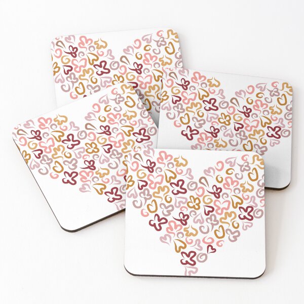 Item preview, swirly heart shape designed and sold by designfieldNYC.