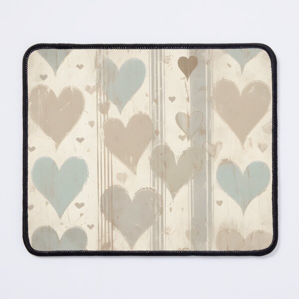 Item preview, Subtle grunge hearts pattern designed and sold by Naturitude.