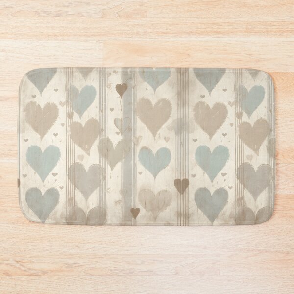 Item preview, Subtle grunge hearts pattern designed and sold by Naturitude.