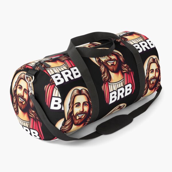 Item preview, BRB meme Jesus Christ is coming soon designed and sold by plushism.