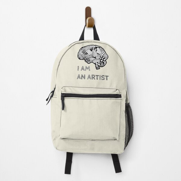 Item preview, I am an Artist - Quoted Abstract Brain Shape designed and sold by SteinHead.