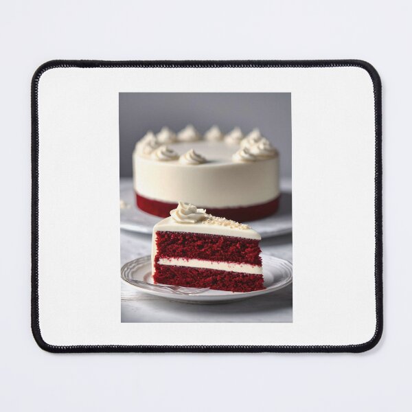 Item preview, Red Velvet Cake And Slice designed and sold by JoyPhotoArt.