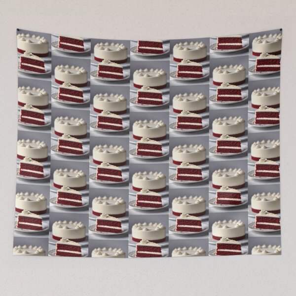 Item preview, Red Velvet Cake And Slice designed and sold by JoyPhotoArt.