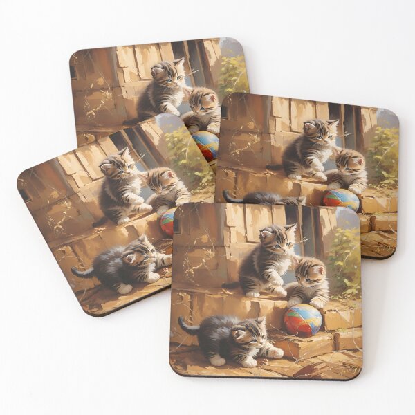 Item preview, Playful Purr-suits designed and sold by VividArtVisions.