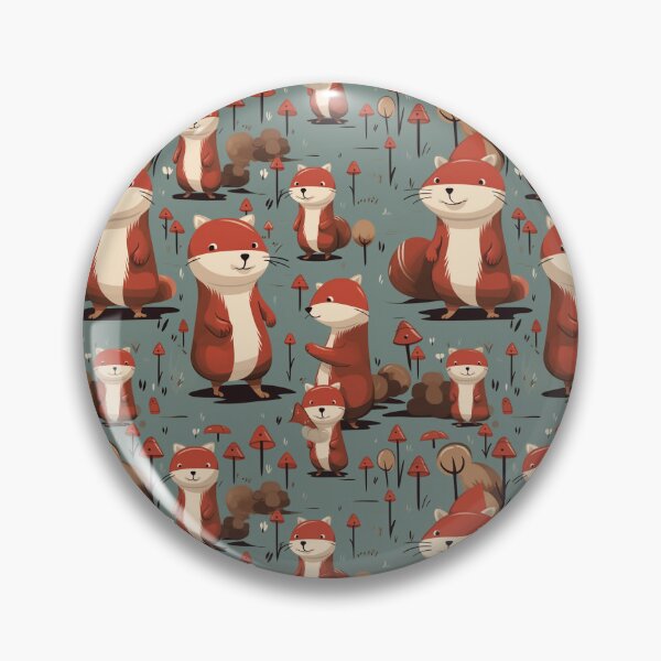 Item preview, cute weasel designed and sold by justAI.