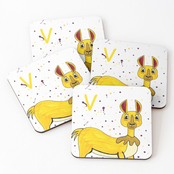 Item preview, Vicuna unusual animal childrens alphabet collection designed and sold by CherylBee1.