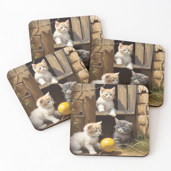 Item preview, Purrfect Playmates designed and sold by VividArtVisions.