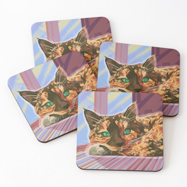 Item preview, Calico Resting on Paw designed and sold by jastinamor.