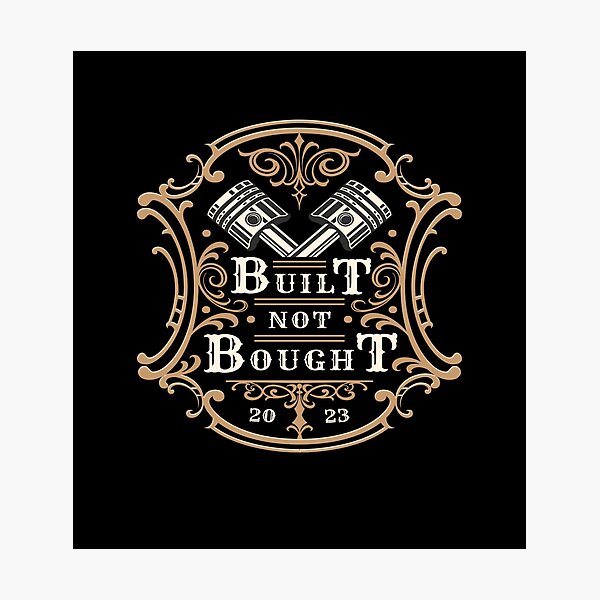 Item preview, Built not bought designed and sold by Beauty  Art Printable.