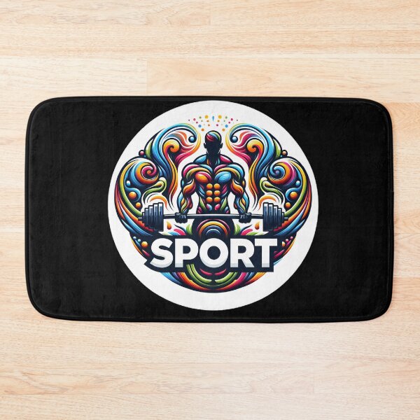 Item preview, Body Builder Psychedelic Strength: A Cosmic Weightlifting Journey designed and sold by ArtComixHaven.