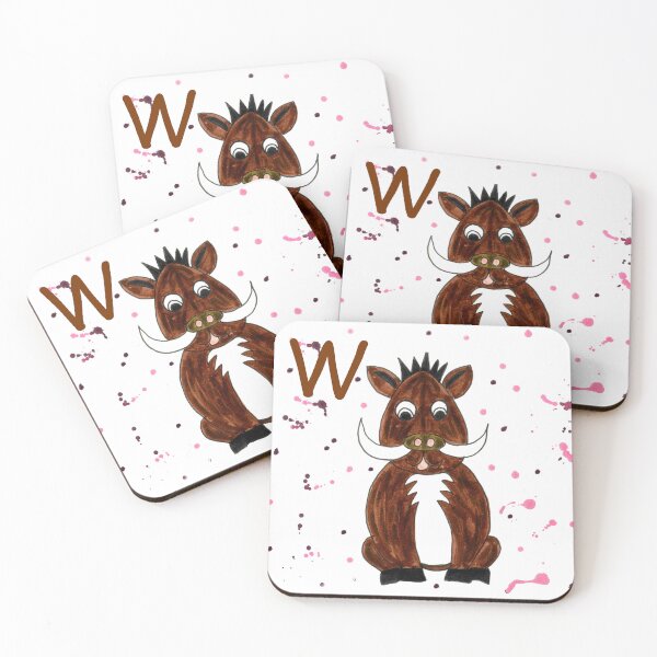 Item preview, Warthog unusual animal childrens alphabet collection designed and sold by CherylBee1.