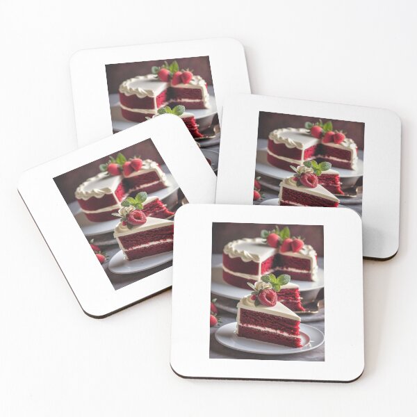 Item preview, Red Velvet Cake And A Fruity Slice designed and sold by JoyPhotoArt.