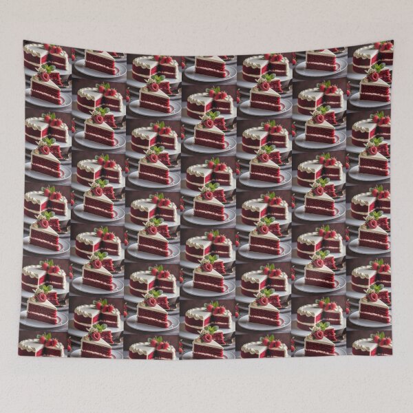 Item preview, Red Velvet Cake And A Fruity Slice designed and sold by JoyPhotoArt.